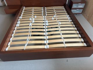 Letto Ikea Malm 1,60*2m con 2 comodini