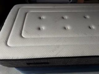 colchón + base tapizada medida 80x190