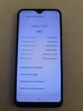 Samsung Galaxy A20e