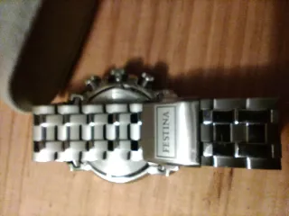 Reloj Festina Cronógrafo Negro y Plateado