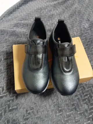 Zapatos Dr. Cutillas Negros Velcro