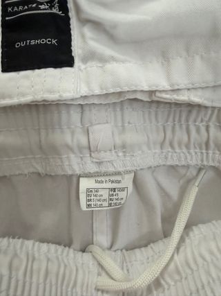 Traje Karate Niño Talla S