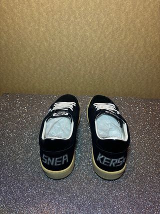 Golden Goose Sneakers nere con stella bianca