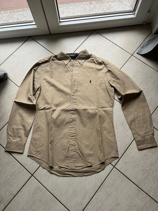 Camicia Polo Ralph Lauren Beige Uomo