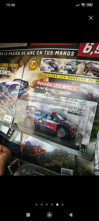 Coche de juguete Hyundai i20 Rally