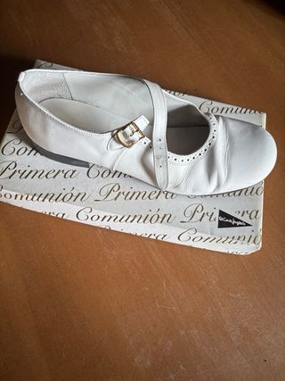 Zapatos niña comunión El Corte Inglés