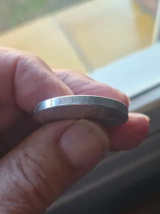 Moneda Mexicana Plata Pura de ley999 an̈o 1988