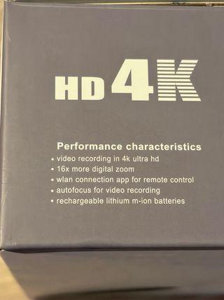 Cámara Digital CCN 4K 56MP Zoom 16X