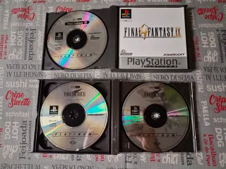 Juegos PS1 Final Fantasy IX y VII Platinum
