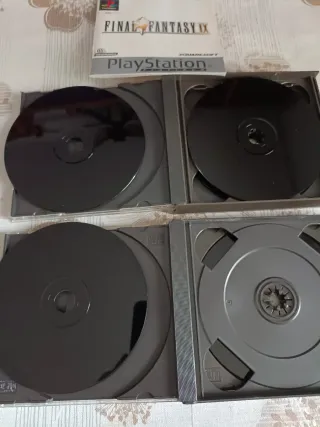 Juegos PS1 Final Fantasy IX y VII Platinum