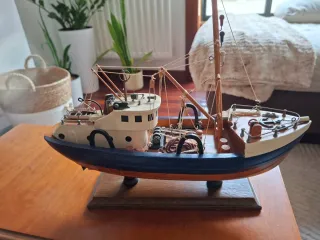Maqueta Barco Madera Detallado