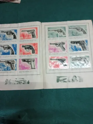 Álbum Coleccionista Armas Antiguas