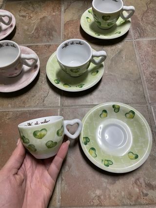 Set 6 Tazzine Thun Caffè al Volo