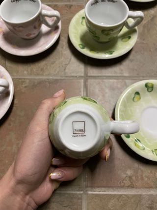 Set 6 Tazzine Thun Caffè al Volo