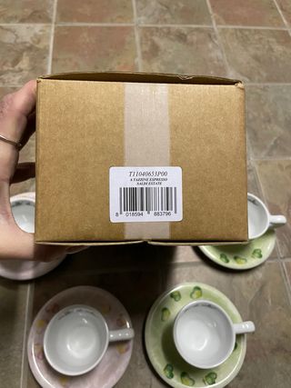 Set 6 Tazzine Thun Caffè al Volo