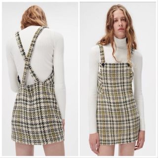 Vestido Peto Tweed Zara Talla xs nuevo