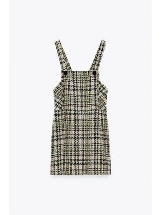 Vestido Peto Tweed Zara Talla xs nuevo