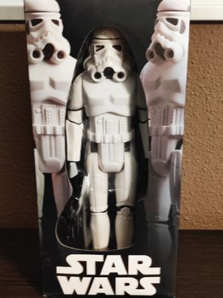 STORMTROOPER STAR WARS. NUEVO. 12". CASI 31 CM.