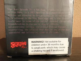 STORMTROOPER STAR WARS. NUEVO. 12". CASI 31 CM.