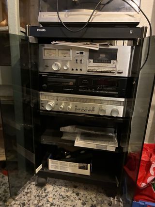 Equipo de música VINTAGE completo