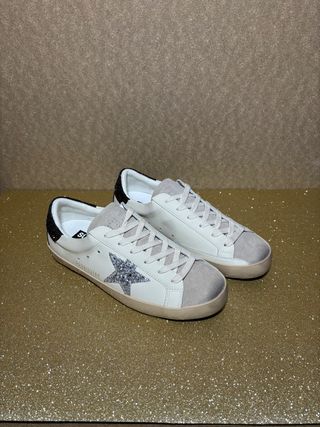 Golden Goose Sneakers Donna Superstar Argento