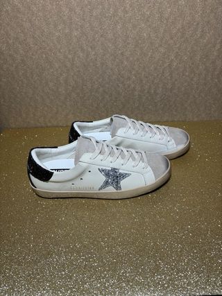 Golden Goose Sneakers Donna Superstar Argento
