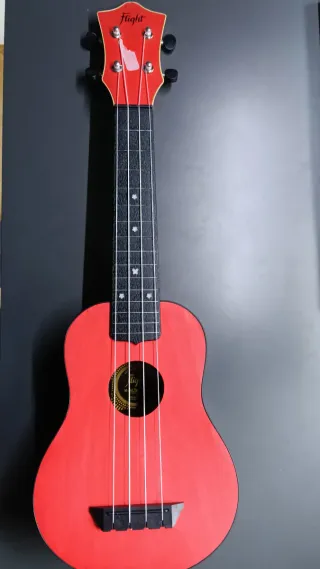 Ukelele Flight Rojo