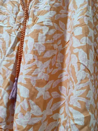 WOMEN'S SECRET - Pantalones fluidos naranjas