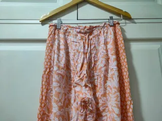 WOMEN'S SECRET - Pantalones fluidos naranjas