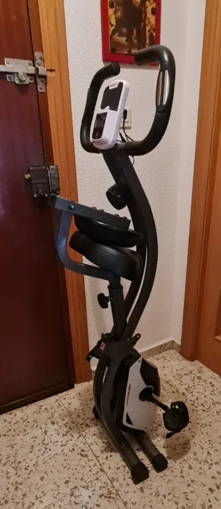 Bicicleta Estática UltraSport Plegable