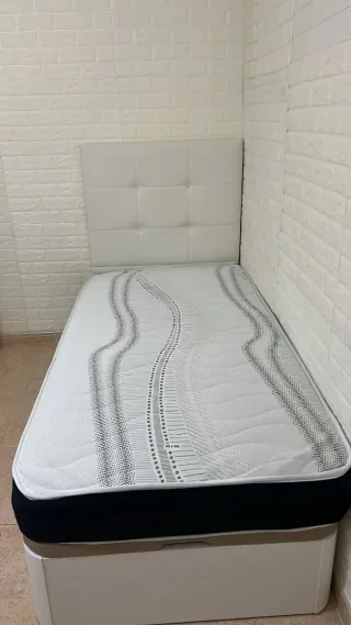 Canapé individual blanco