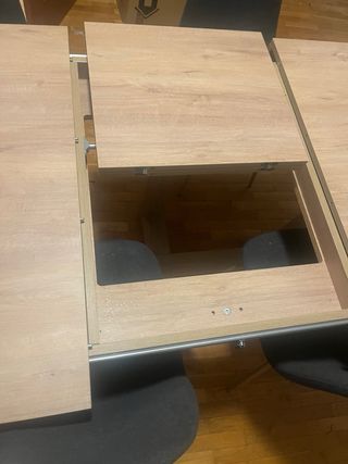 Silla de comedor gris