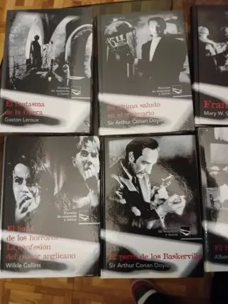 Novelas de suspense y terror