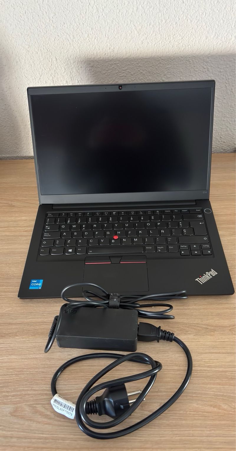 Portátil Lenovo Thinkpad E14 Negro afbeelding 2