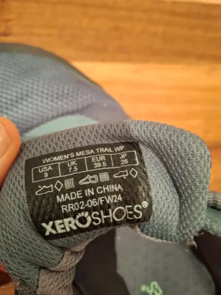 Xero Shoes Mesa Trail WP Gris Verde Oliva