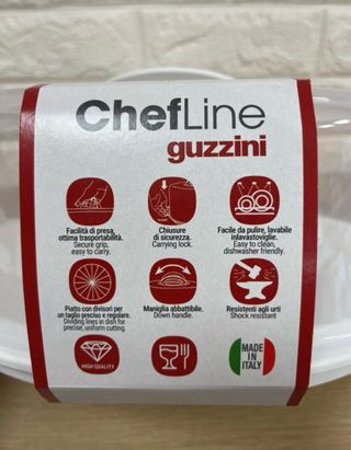 Tortiera Guzzini bassa da asporto