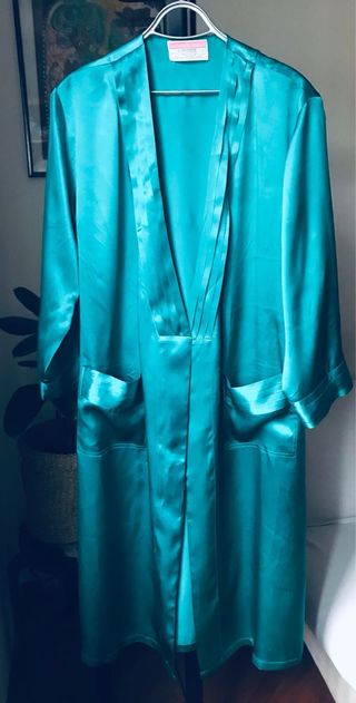 Vestaglia in seta vintage