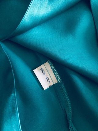 Vestaglia in seta vintage