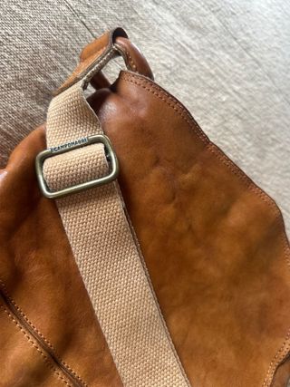 Bolso de piel Campomaggi marrón