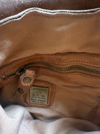 Bolso de piel Campomaggi marrón
