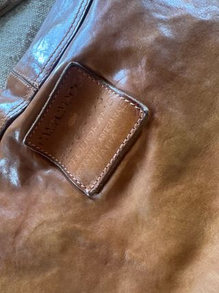 Bolso de piel Campomaggi marrón