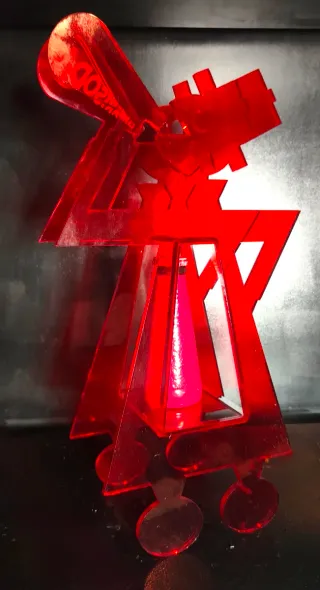 Espositore Campari Soda Spiritello Rosso