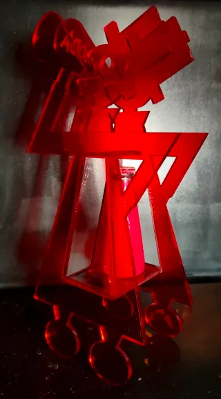 Espositore Campari Soda Spiritello Rosso