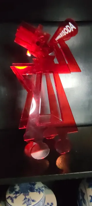 Espositore Campari Soda Spiritello Rosso