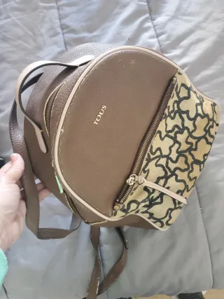 Mochila Tous Beige y Marrón