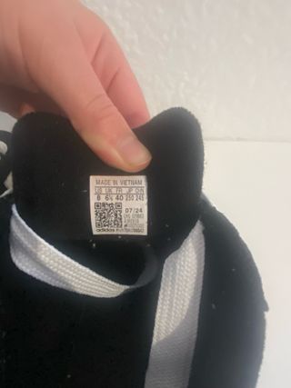 Adidas Campus 00s Negras Blancas Talla 41