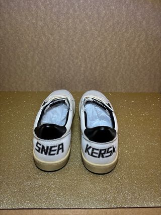 Golden Goose sneakers bianche nere