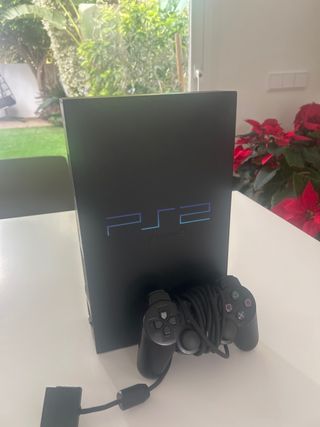 Consola PS2 Fat Sony Negra