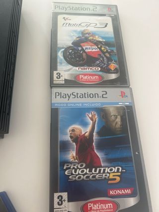 Consola PS2 Fat Sony Negra