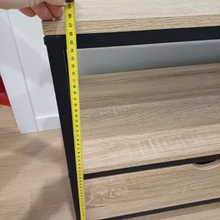 Mueble TV madera y metal